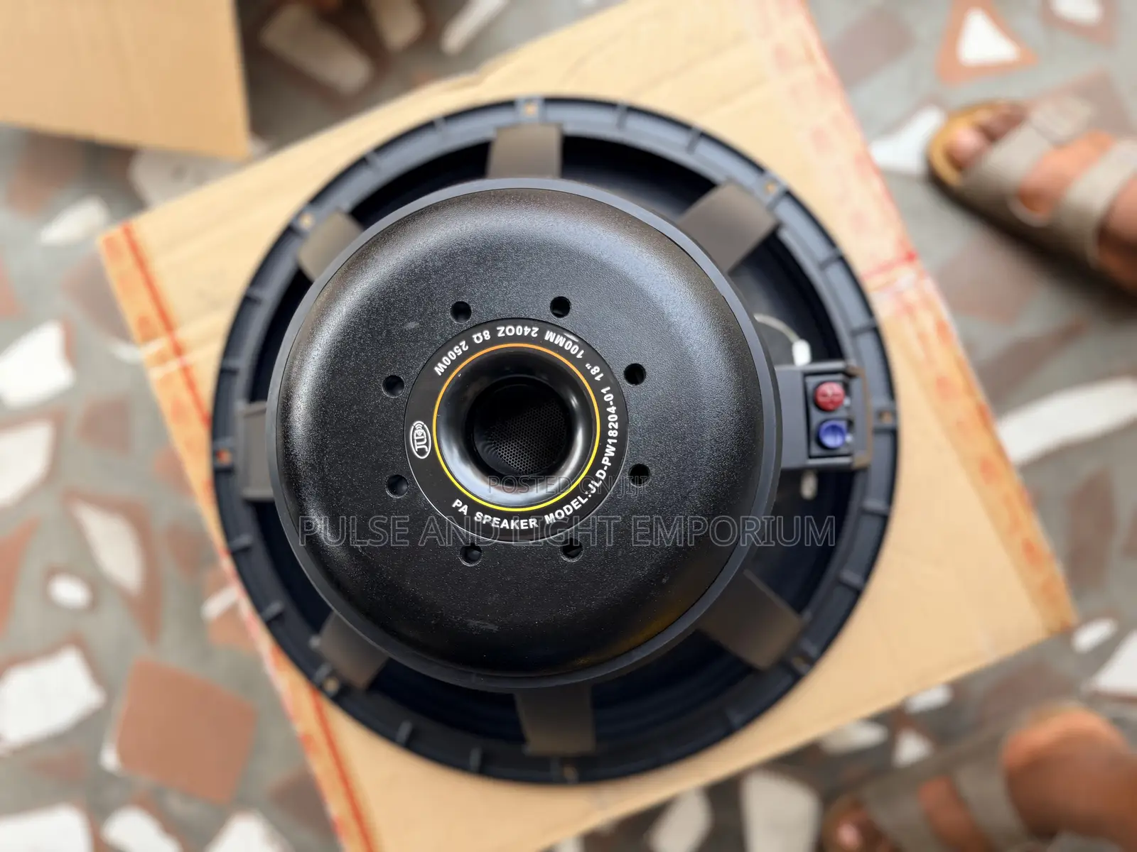 Jld-pw18204-01, An 18-inch Naked High Power (Pa) Speaker Or Subwoofer