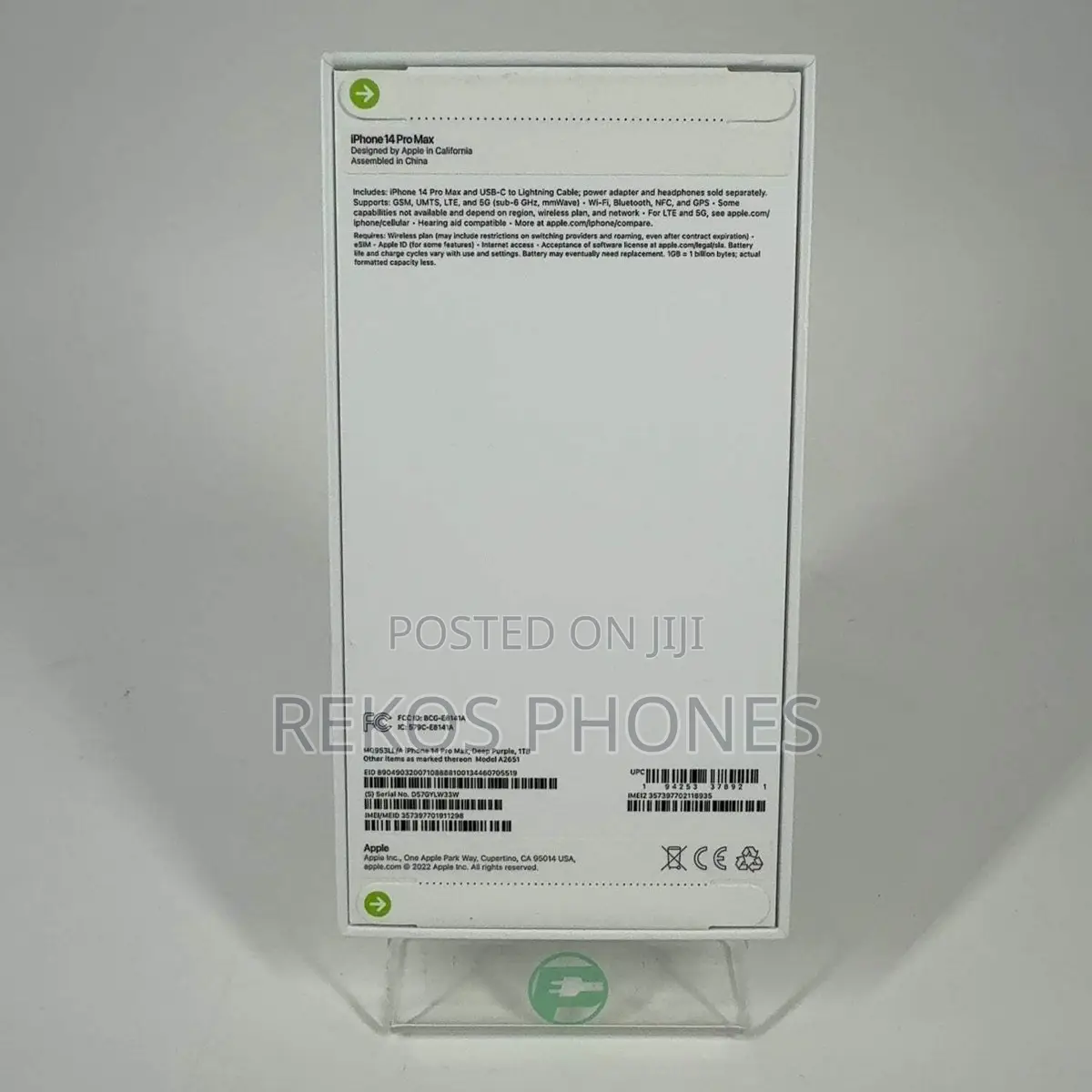 New Apple iPhone 14 Pro Max 256 GB White