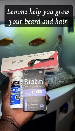 Super Combo Kirkland Oil, Biotin and Roller