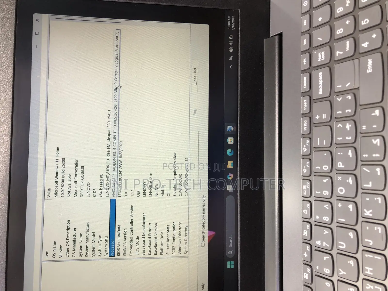 Laptop Lenovo IdeaPad 330 8GB AMD A4 HDD 1T