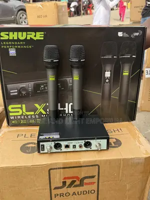 Shure Slx240 Professional Wireless Microphone System.