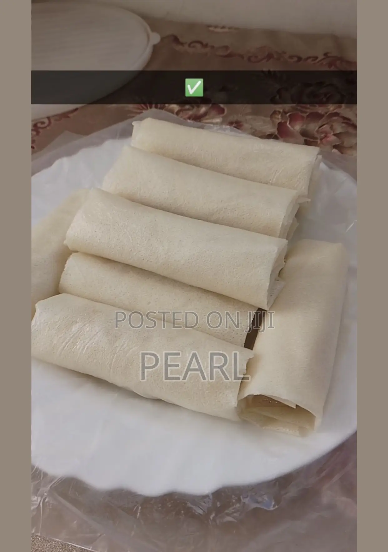 Delicious Spring Roll And Samosas