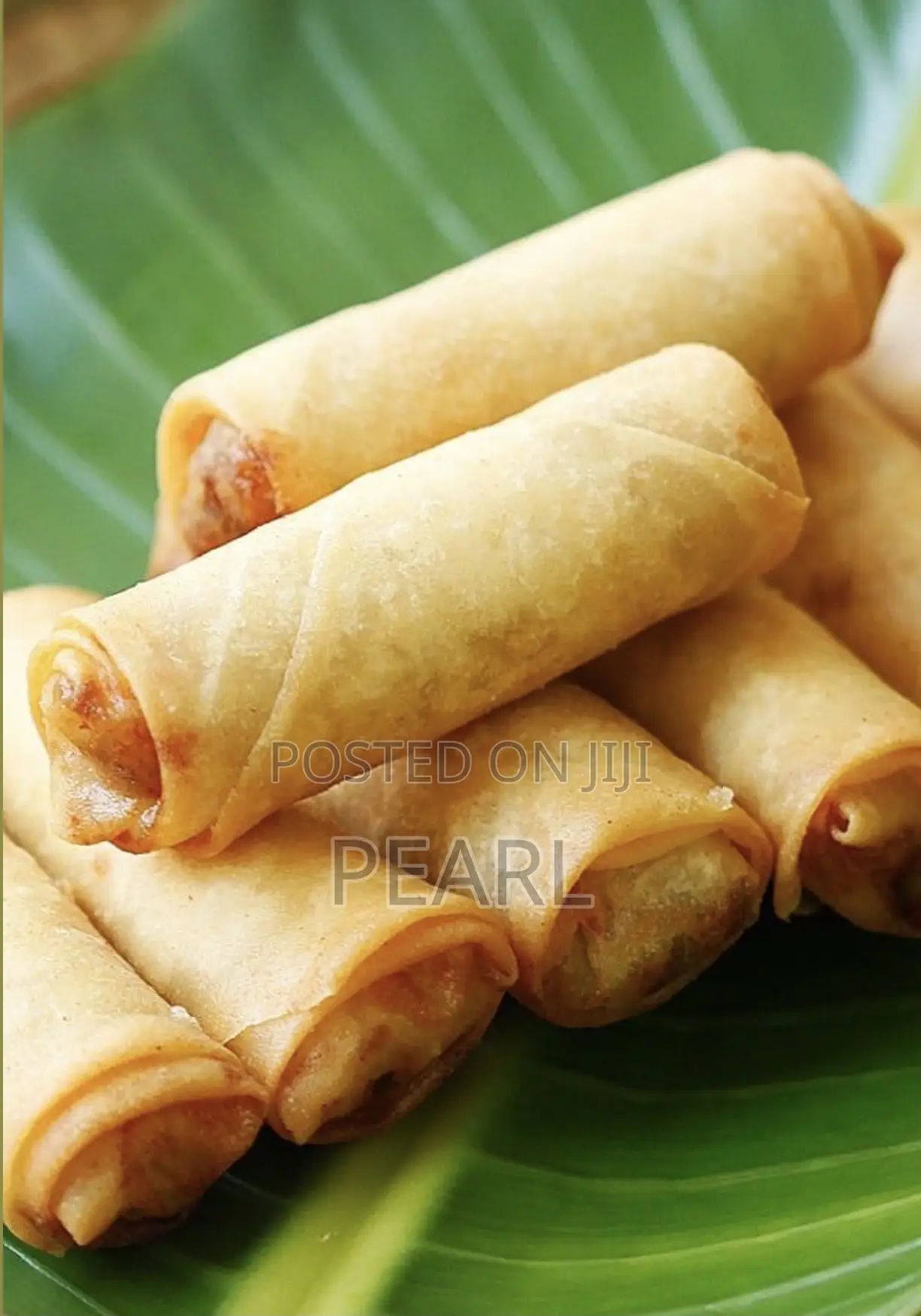Delicious Spring Roll And Samosas