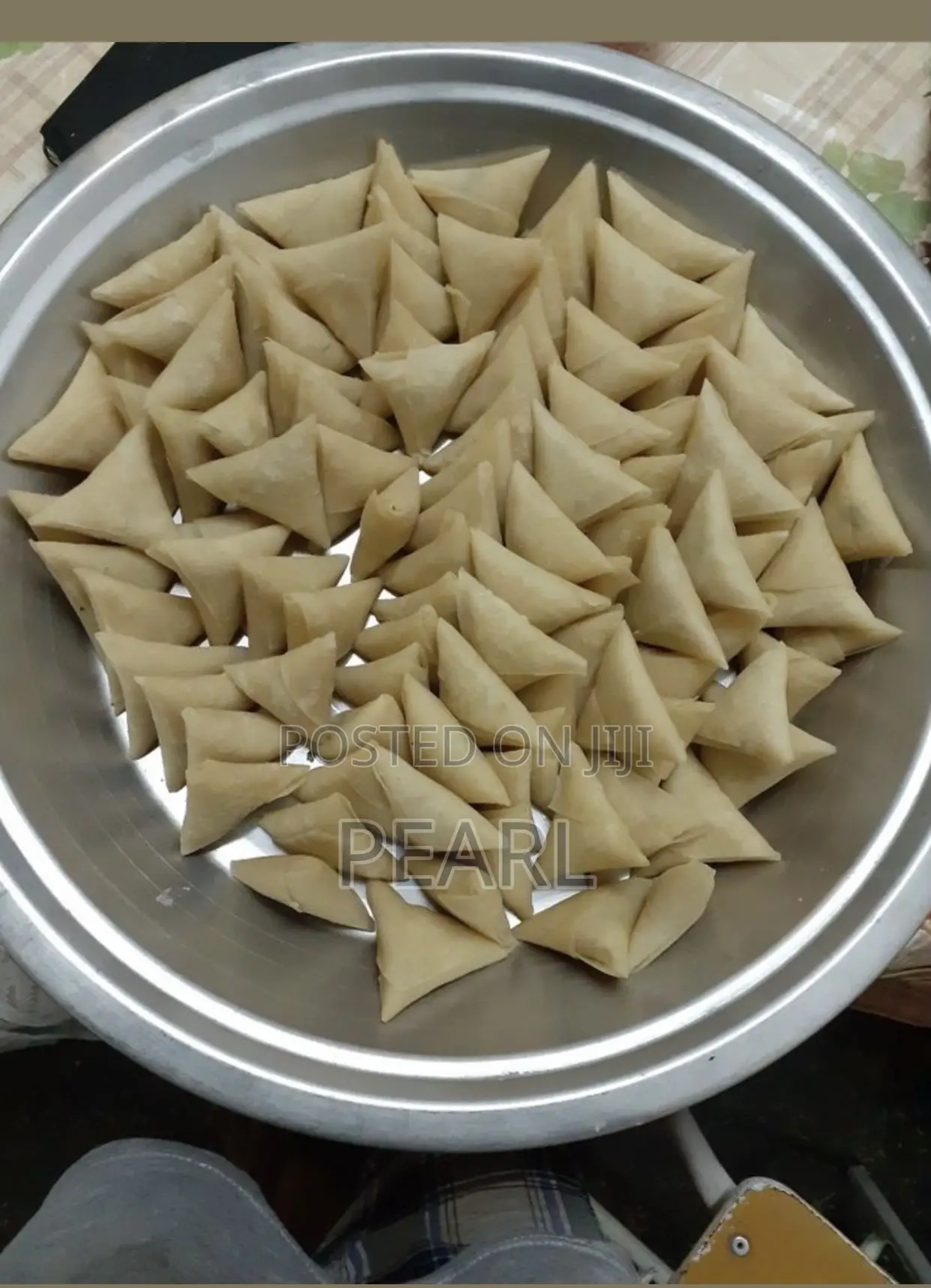Delicious Spring Roll And Samosas