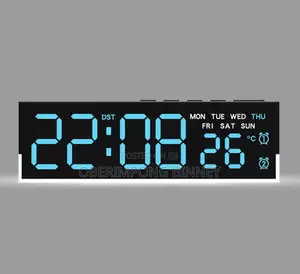 Digital Table Clock Watch With Ambient Lighting