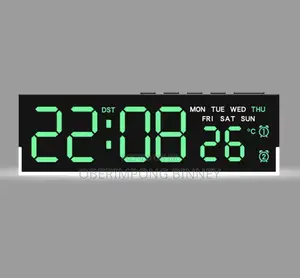 Digital Table Clock Watch With Ambient Lighting