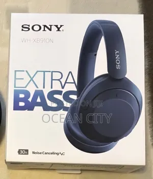 New Sony Extra Bass Bluetooth Headphone.