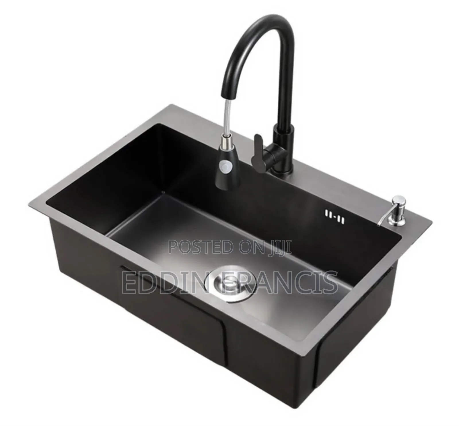 Stainless Steel Italian Sink With Accessories