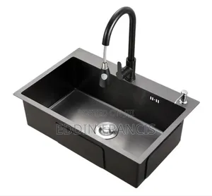 Stainless Steel Italian Sink With Accessories