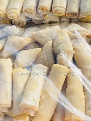 Frozen Spring Rolls and Samosas