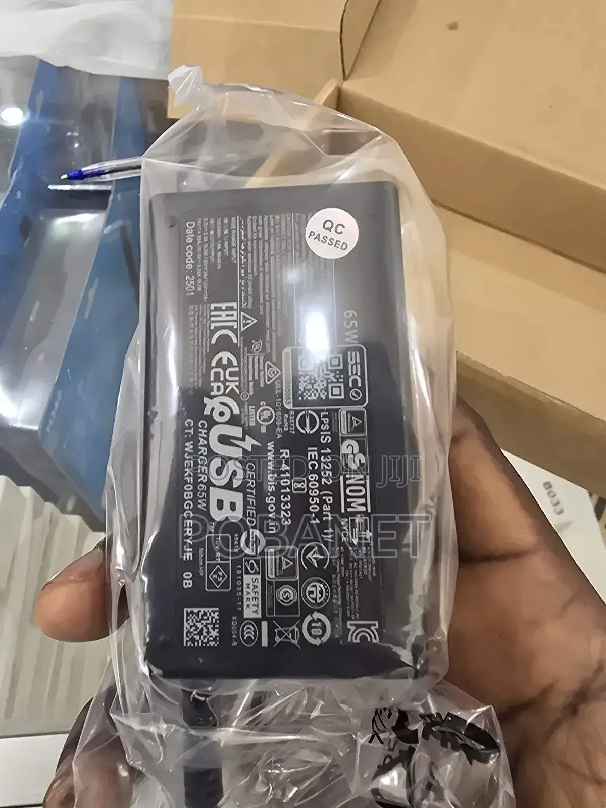 Original Hp Charger Blue Pin
