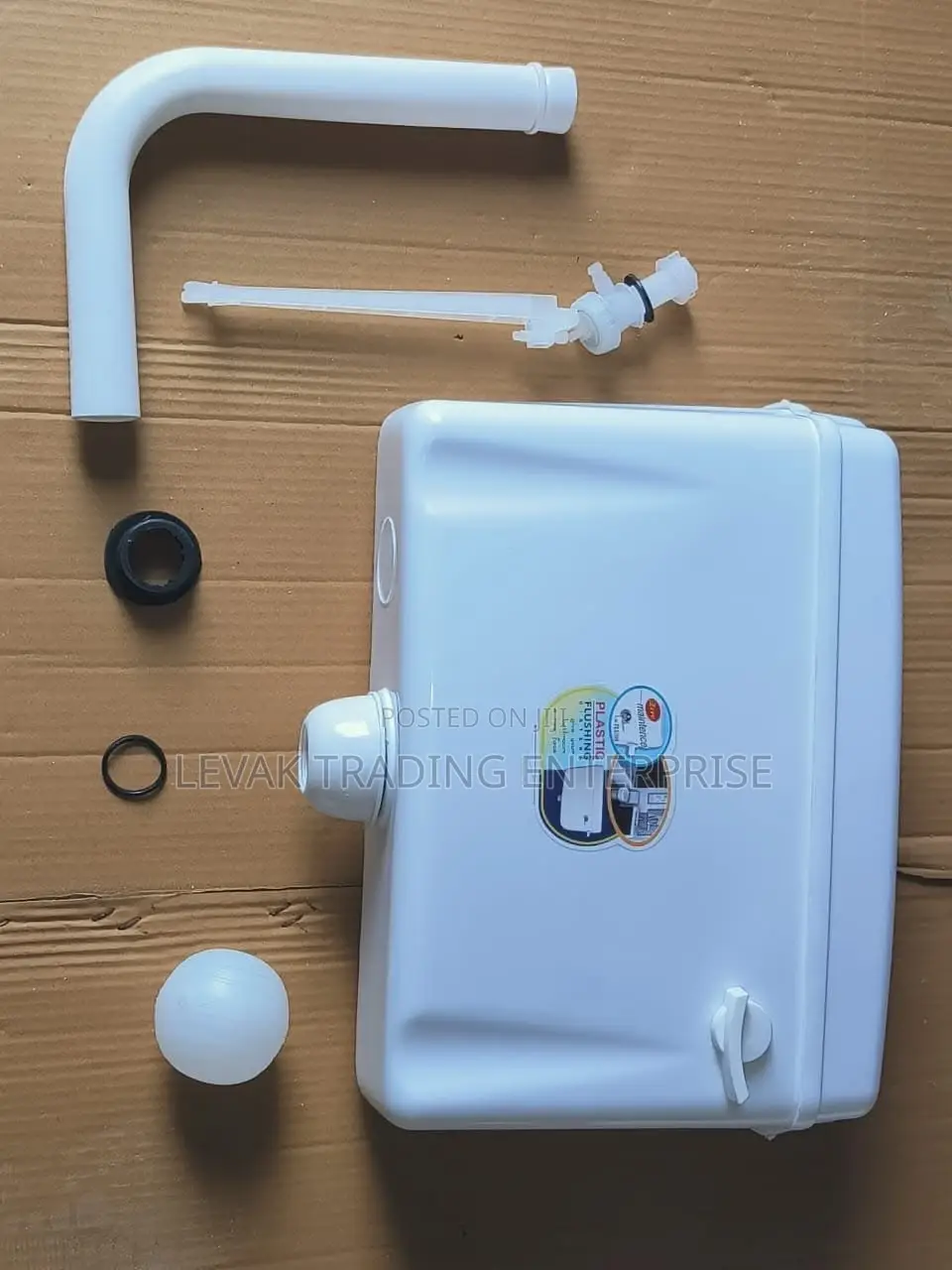 Plastic Cistern - Press Top / Side Flash