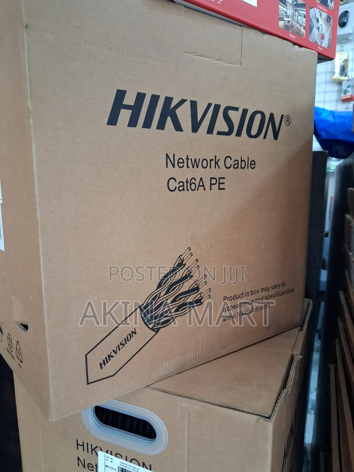 Pure Copper Hikvision Cat6 Cable