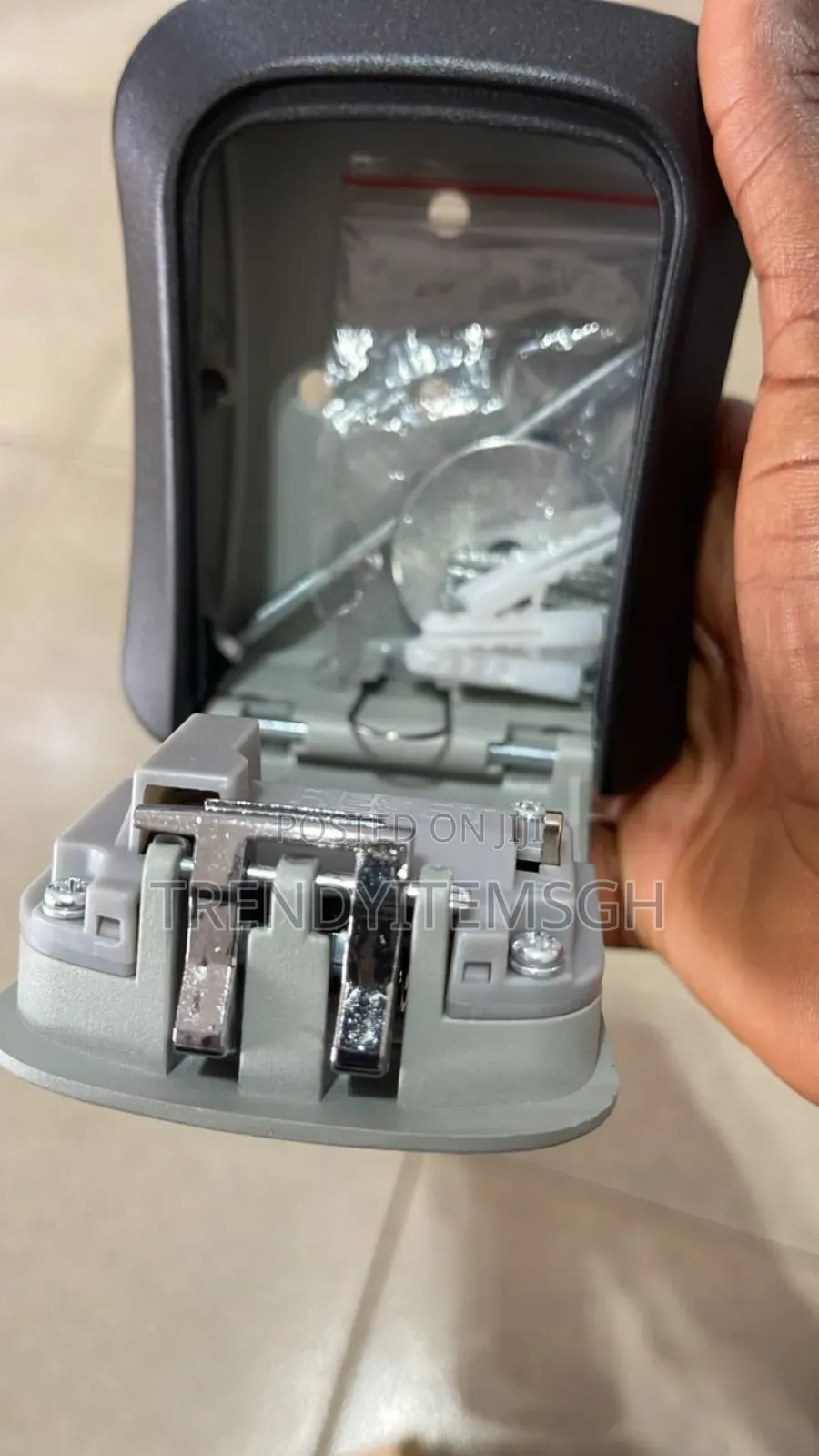 4-digit Combination Lock Box Key Storage Lock