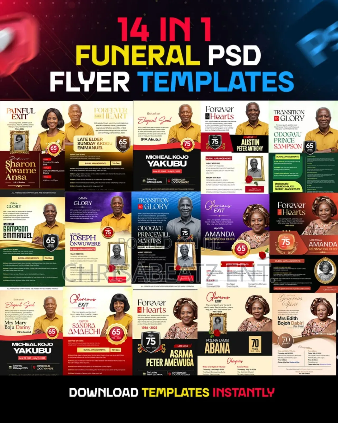 +100 Logos and PSD Templates for Photoshop