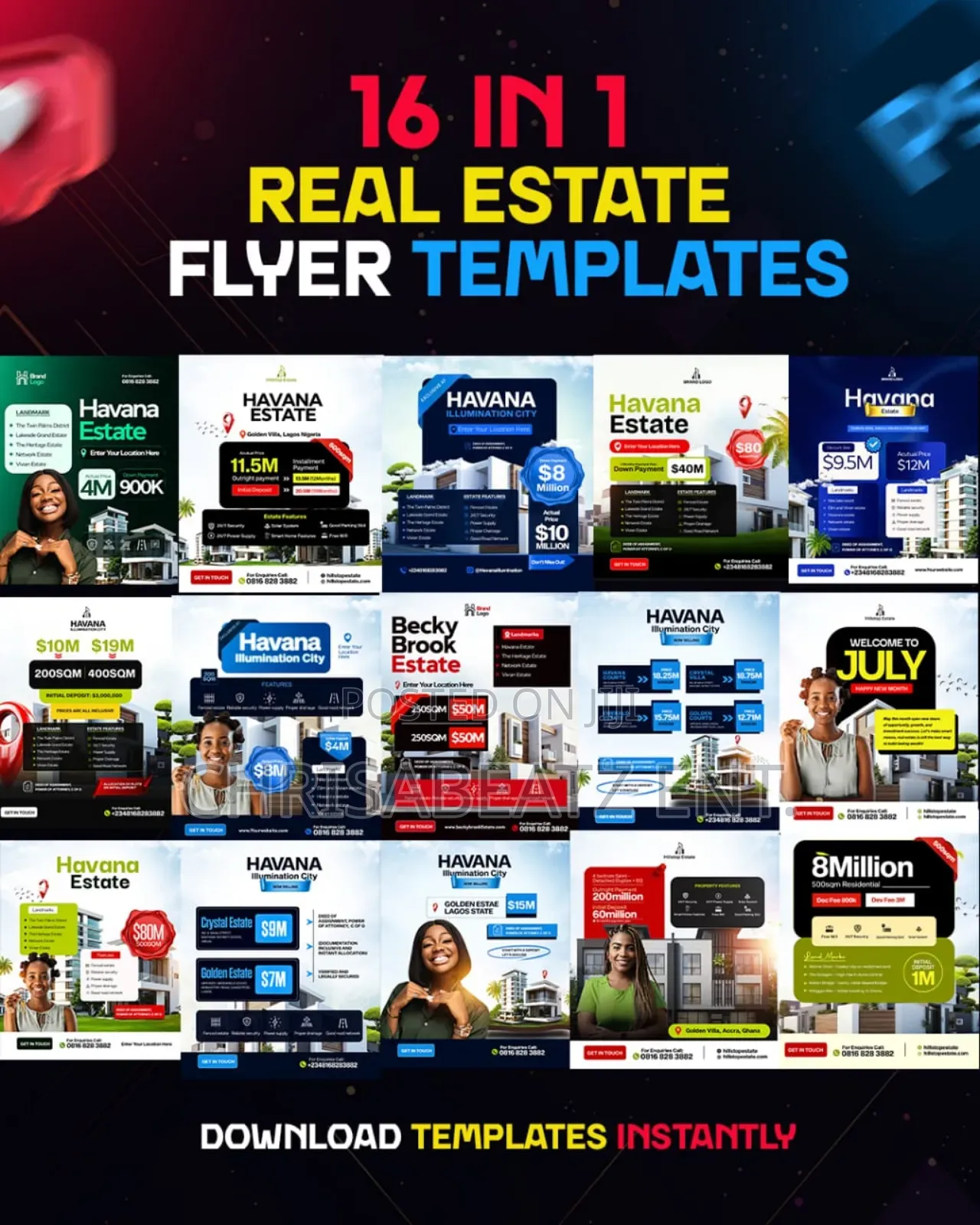 +100 Logos and PSD Templates for Photoshop