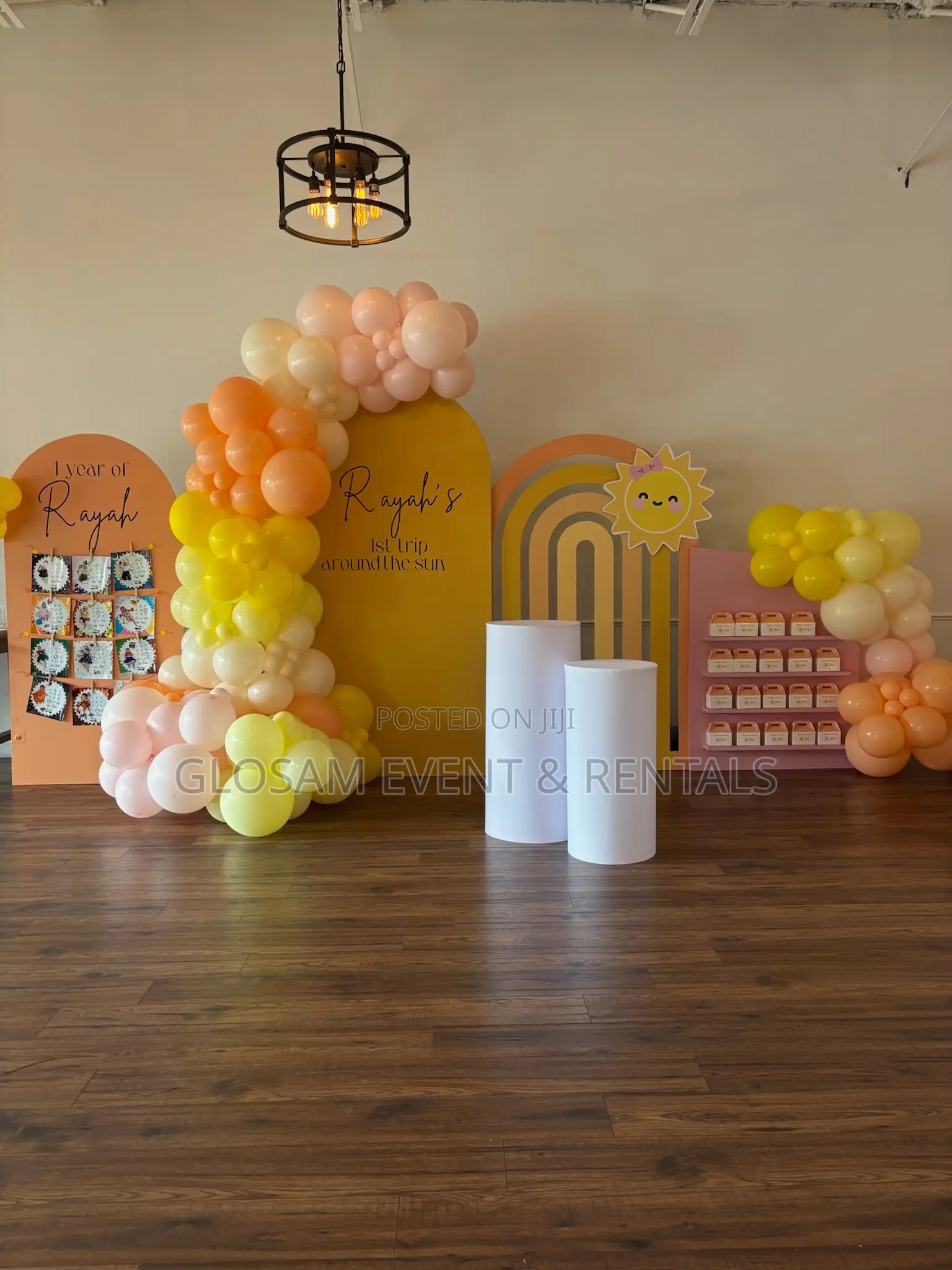 Backdrops for Wedding, Baby Christening Etc