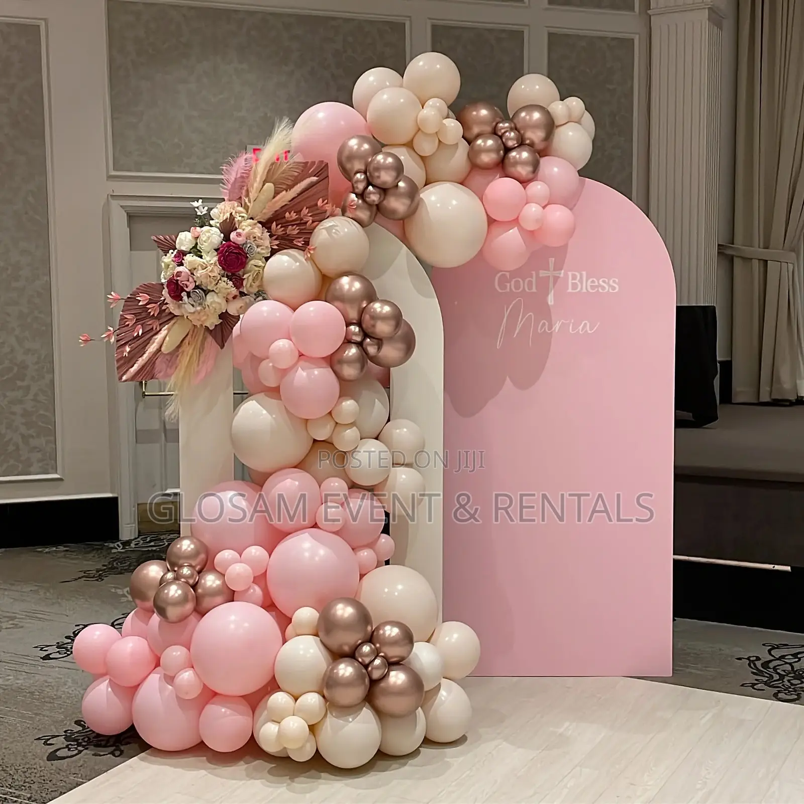 Backdrops for Wedding, Baby Christening Etc