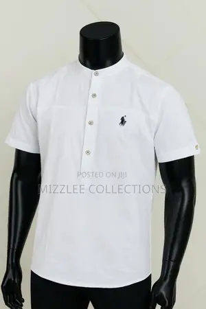 Quality Polo Chinese Neck Shirt in M-2xl
