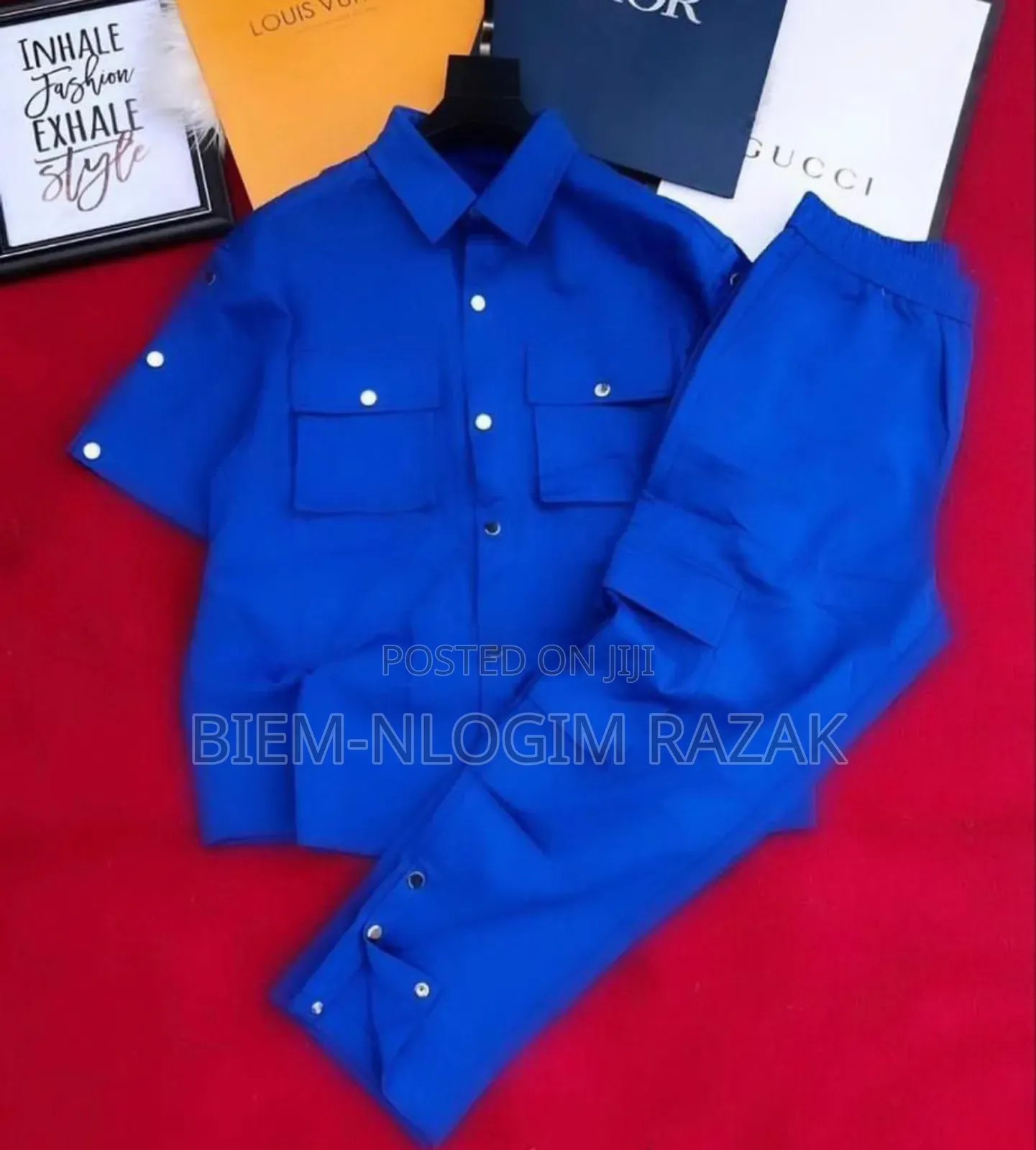 Original Blue Gucci Top N Down Available in Stock