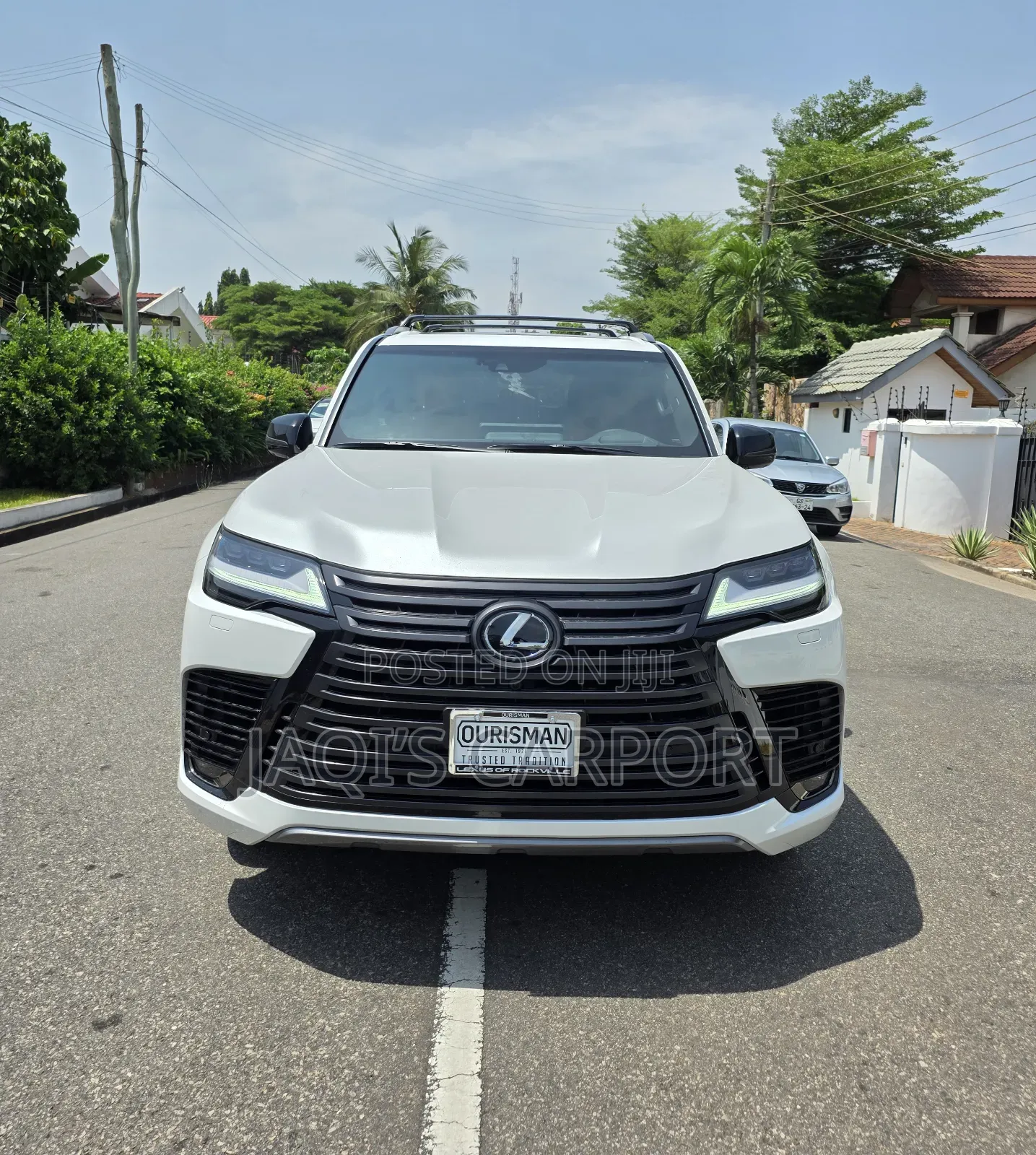 New Lexus LX 600 2024 White