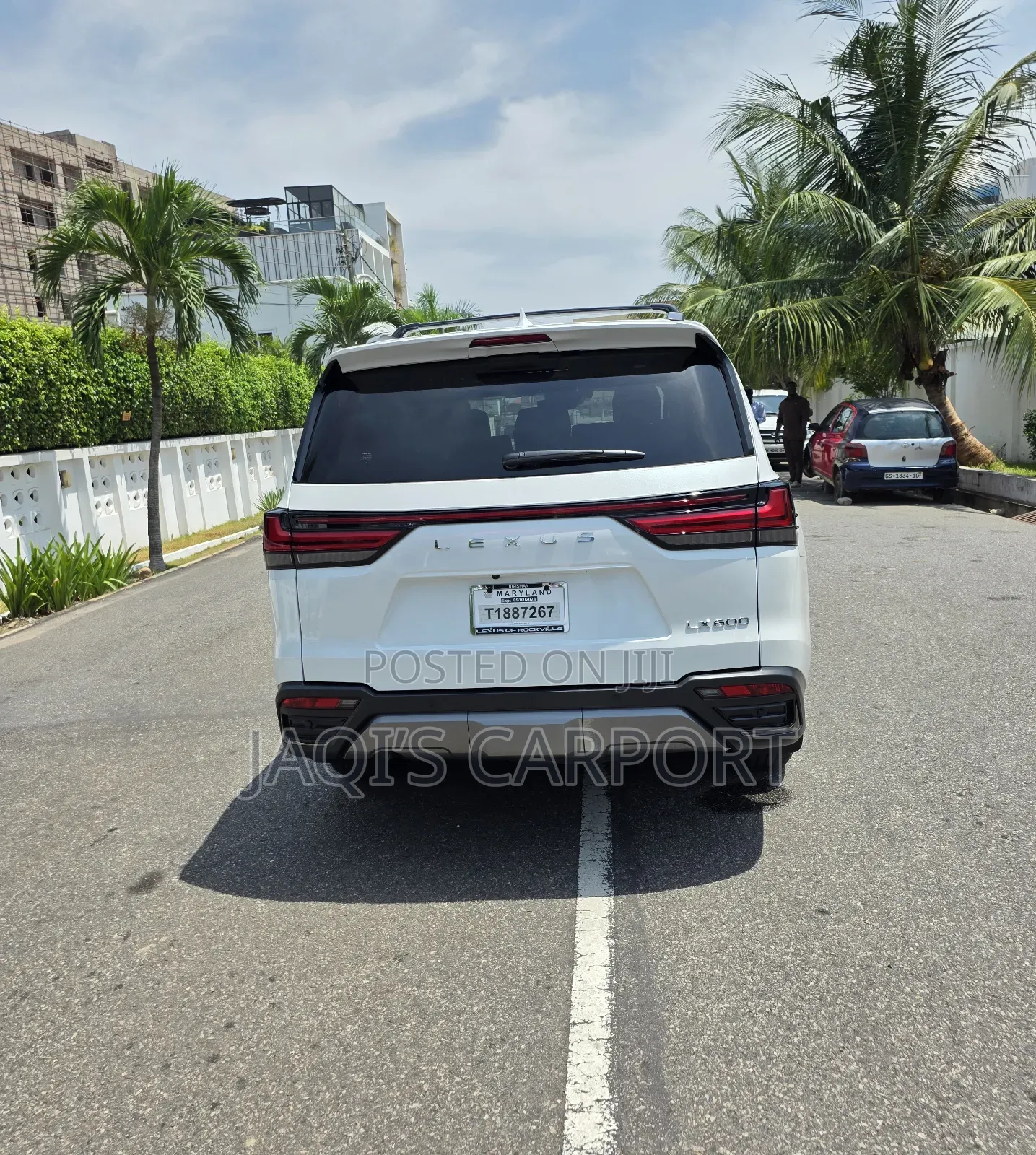New Lexus LX 600 2024 White