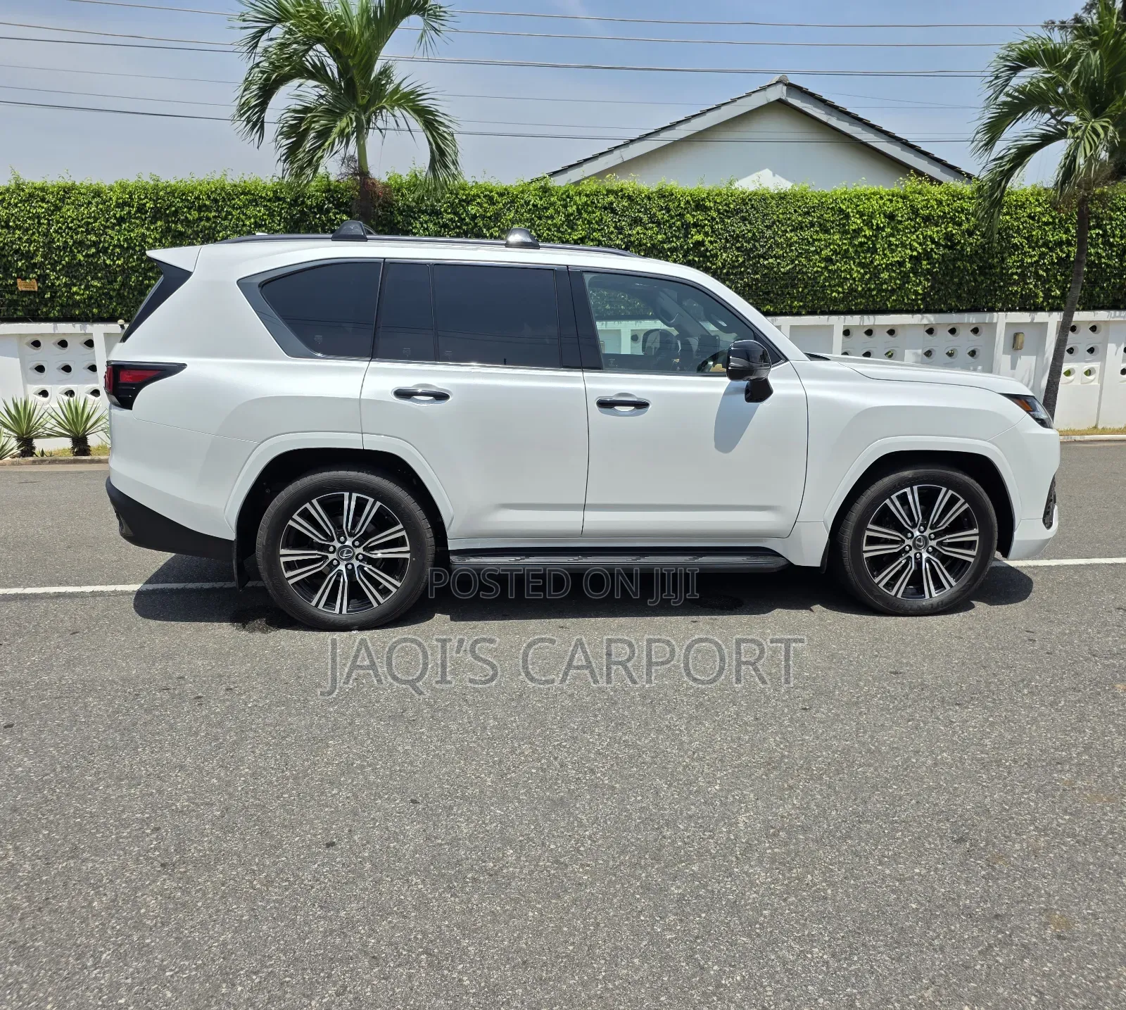 New Lexus LX 600 2024 White