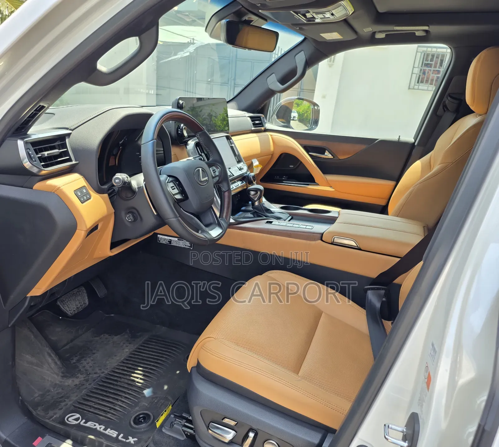 New Lexus LX 600 2024 White