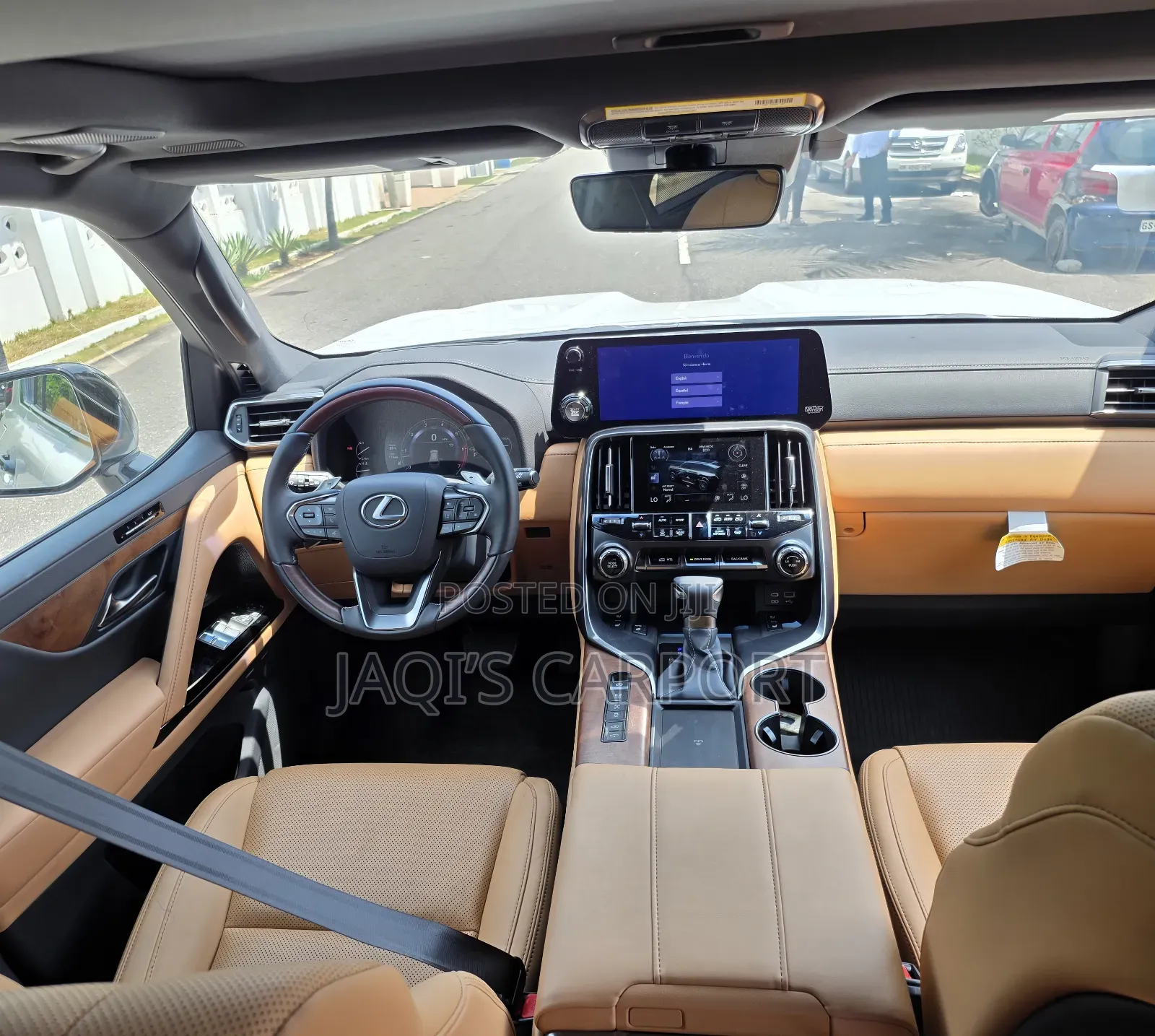 New Lexus LX 600 2024 White