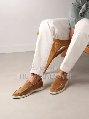 Loro Piana Loafers (Light Brown)