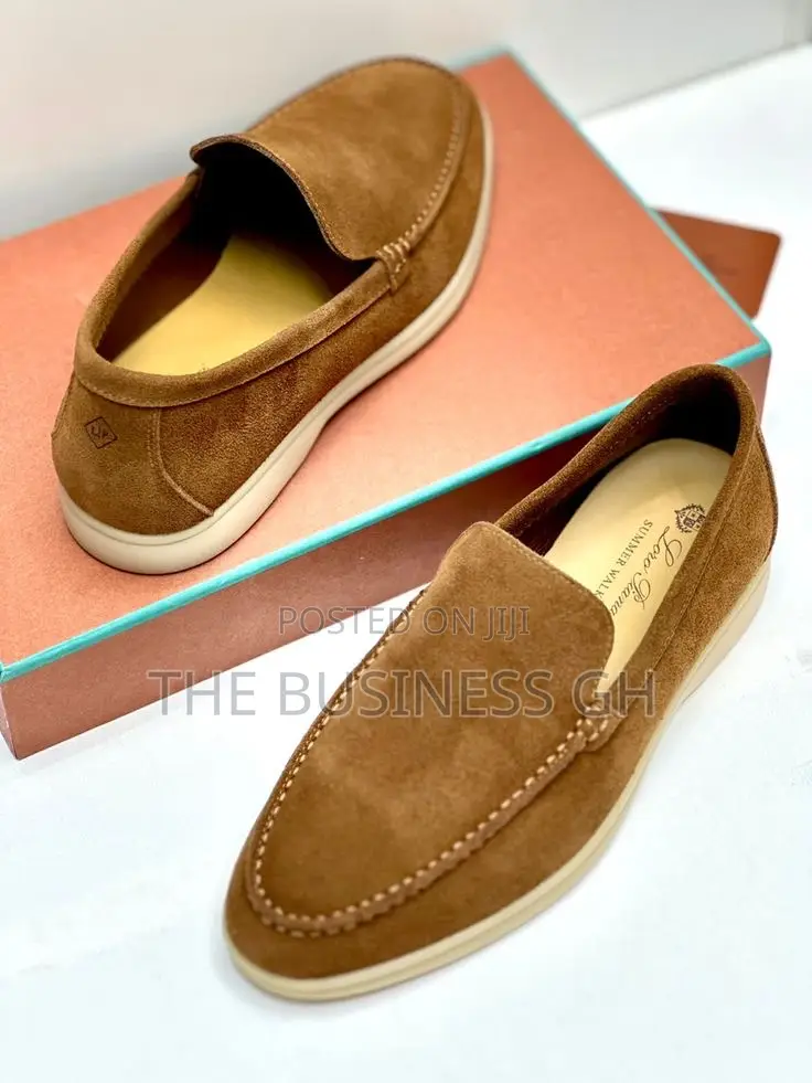 Loro Piana Loafers (Light Brown)