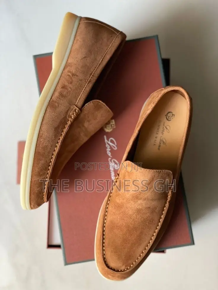 Loro Piana Loafers (Light Brown)