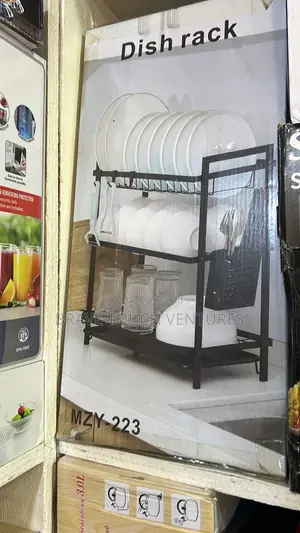 3 Layer Metal Dish Rack/ Organiser