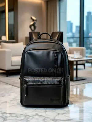 Fresh All Black Unique Designed Quality Bagpack