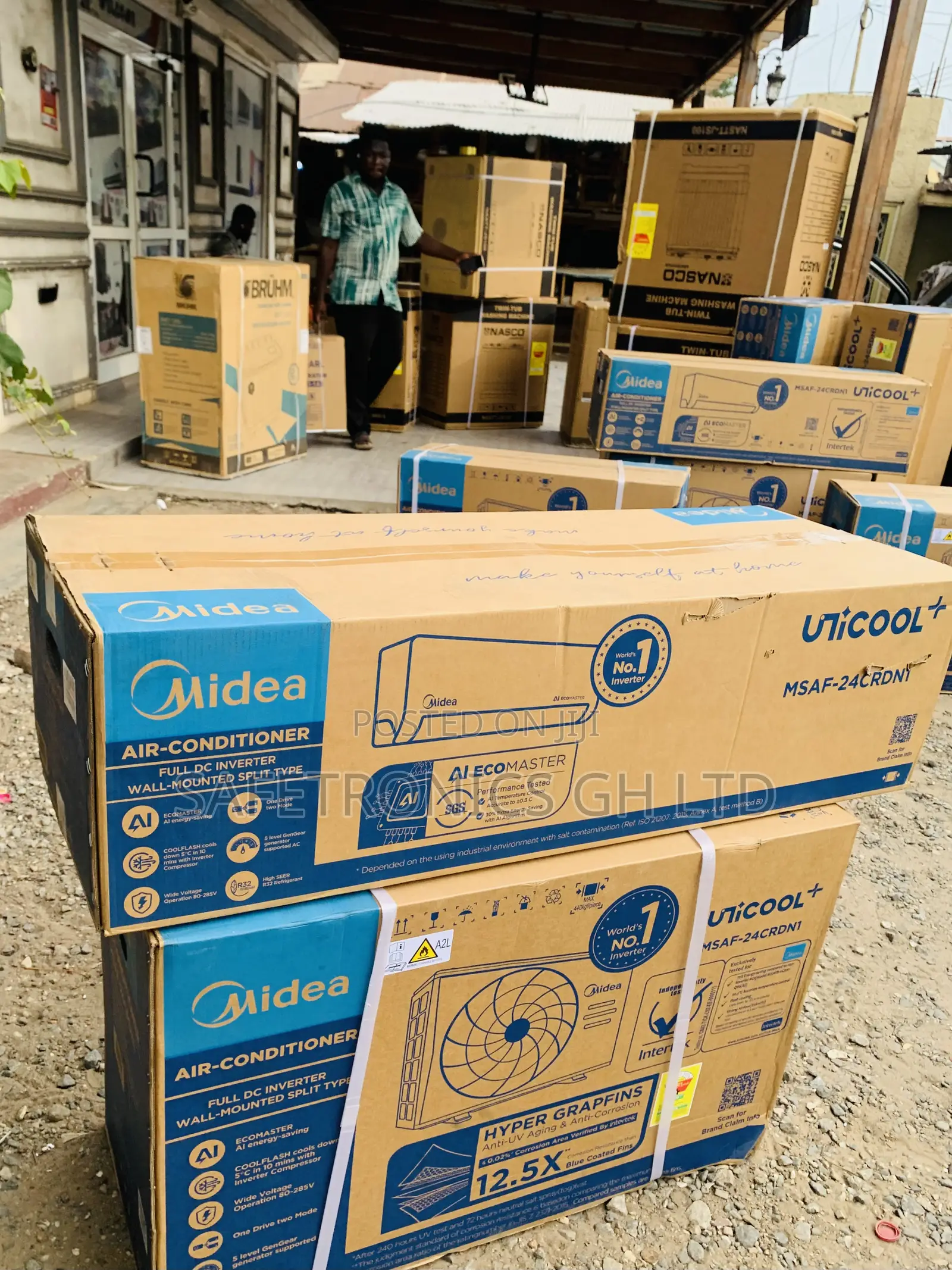 Shop Excellent 1.5 Horsepower R32 Midea White Inverter - Ac