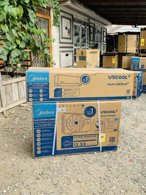 Fresh Sealed White R32 Midea Inverter 1.5 Horsepower Split Type Ac