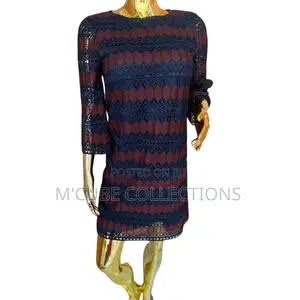 Regal Lace Mini Dress