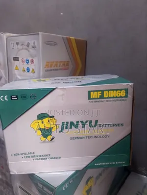 Car Battery 15 Plate /66ah +Free Delivery Within Accra