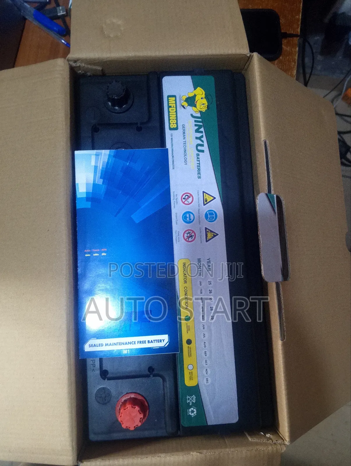 Car Battery 88ah/17 Plate + Free Delivery Within Accra