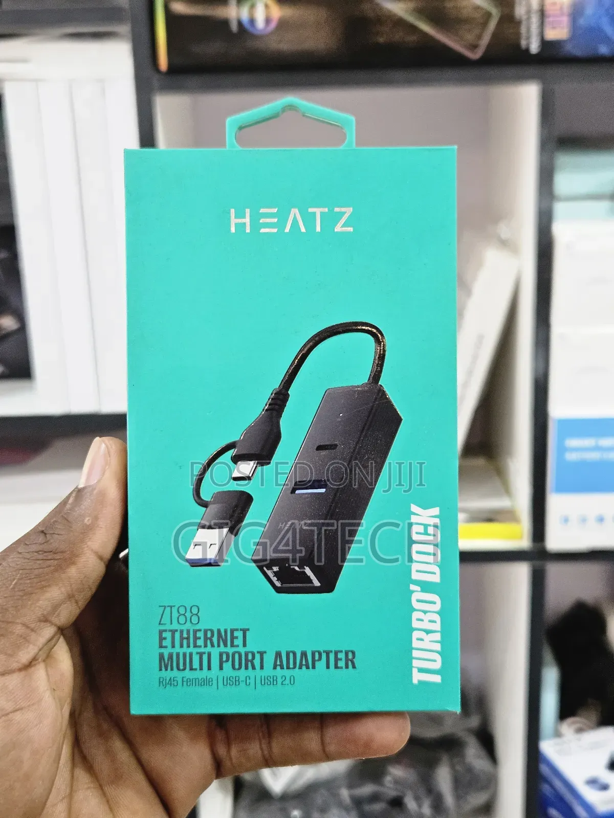 Heatz Usb to Ethernet Adapter Rj45 Multi Port