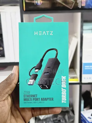 Heatz Usb to Ethernet Adapter Rj45 Multi Port