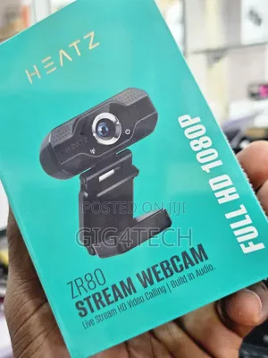 Heatz Zr80 Hd 1080p Stream Webcam With Audio