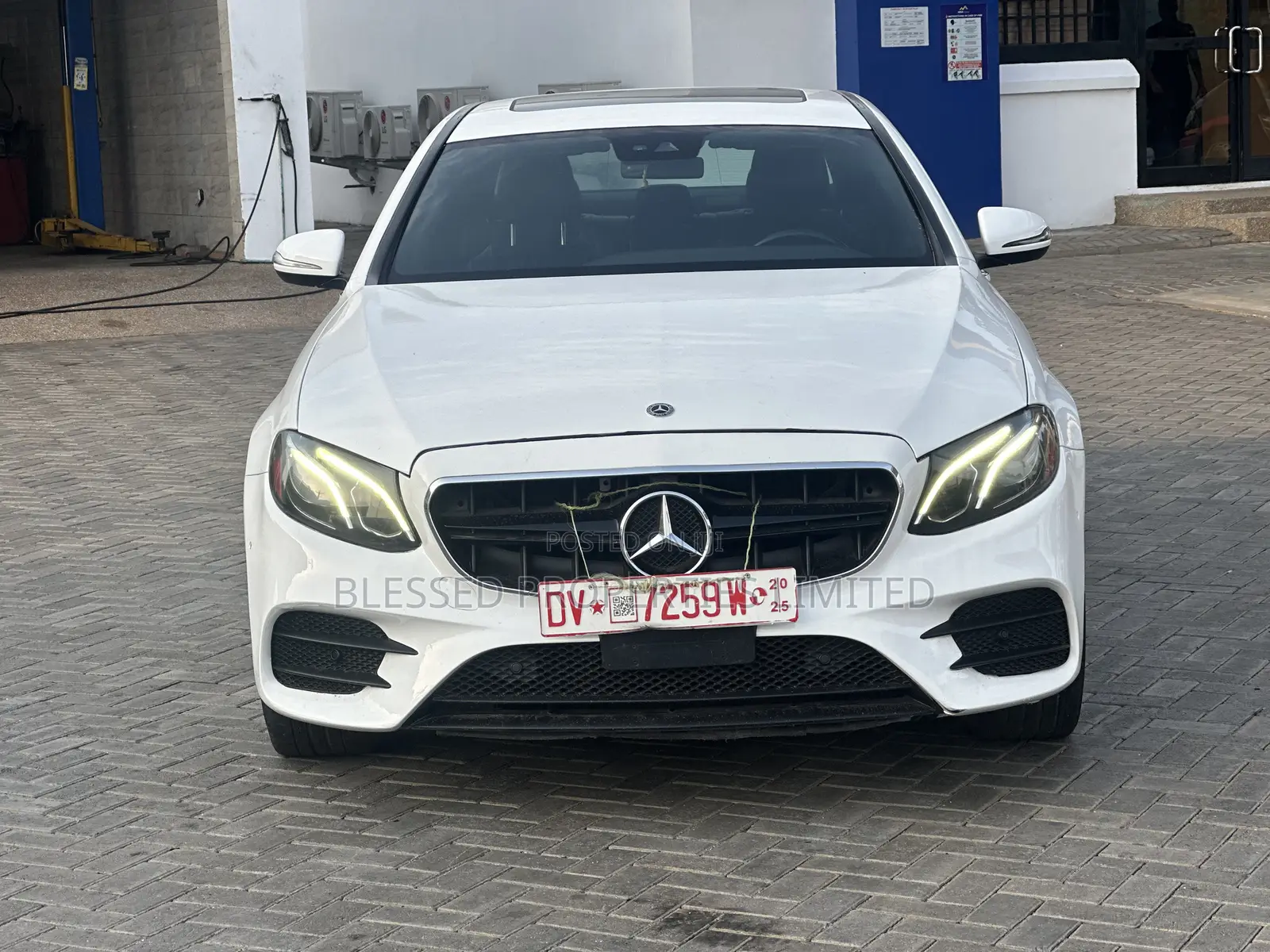 Mercedes-Benz E300 4Matic AWD Sedan (2.0L 4cyl 9A) 2017 White