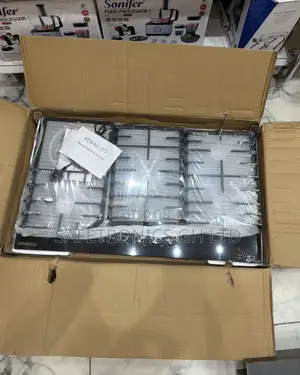 Sealed New (Black) 90cm Tempered 90cm Kenwood 1 Electric 4 Gas Hob
