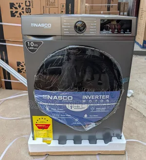 Nasco 10kg Front Load Fully Automatic Washing Machine 
Inverter