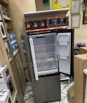 Premium Fast Side by Side 4 Doors Grey Nasf2-400 Fridge