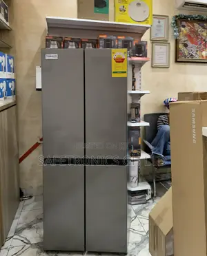 Ultra Modern ~~ 4 Doors Nasco Side by Side Nasf2-400 Fridge