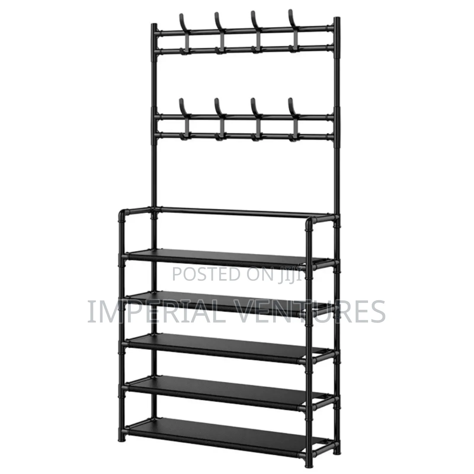 Durable Metallic Assembling Shoe Rack