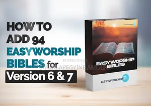 Easyworship Bibles for Easyworship Version 6 and 7