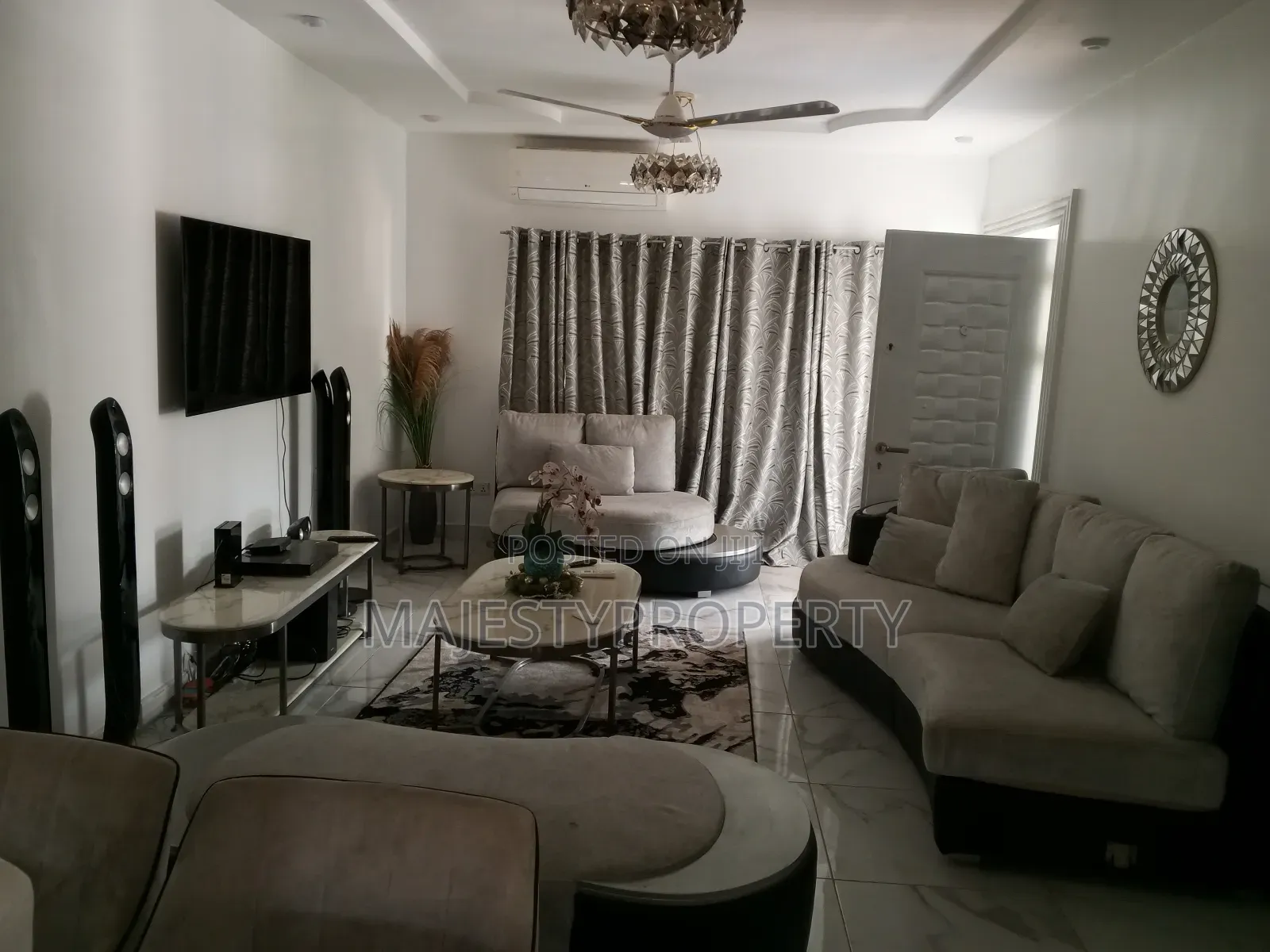 Furnished 3bdrm House in Batsona, Baatsona Total for rent